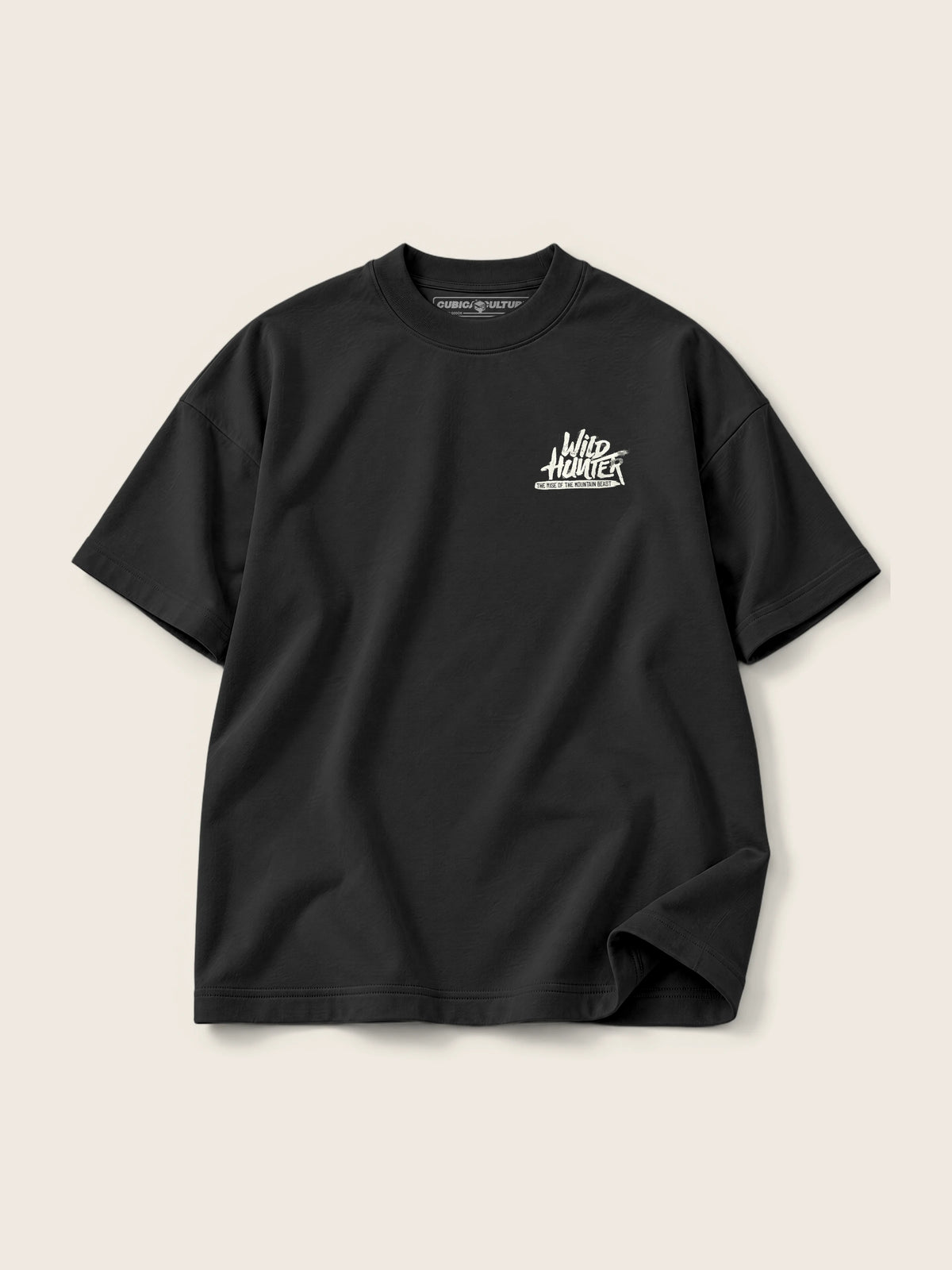 Wild Hunter · Camiseta Semi Oversize con Cortes 410g — Imagen del producto 2