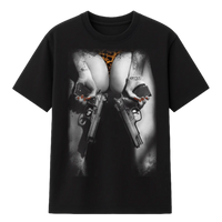 Camiseta Cubica Woman Gun F